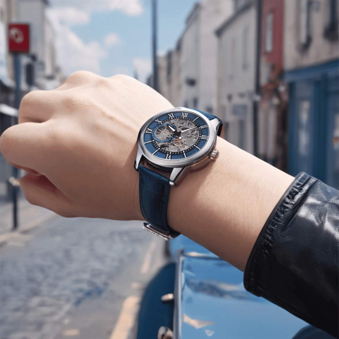 Longlux Midnight Gears Blue