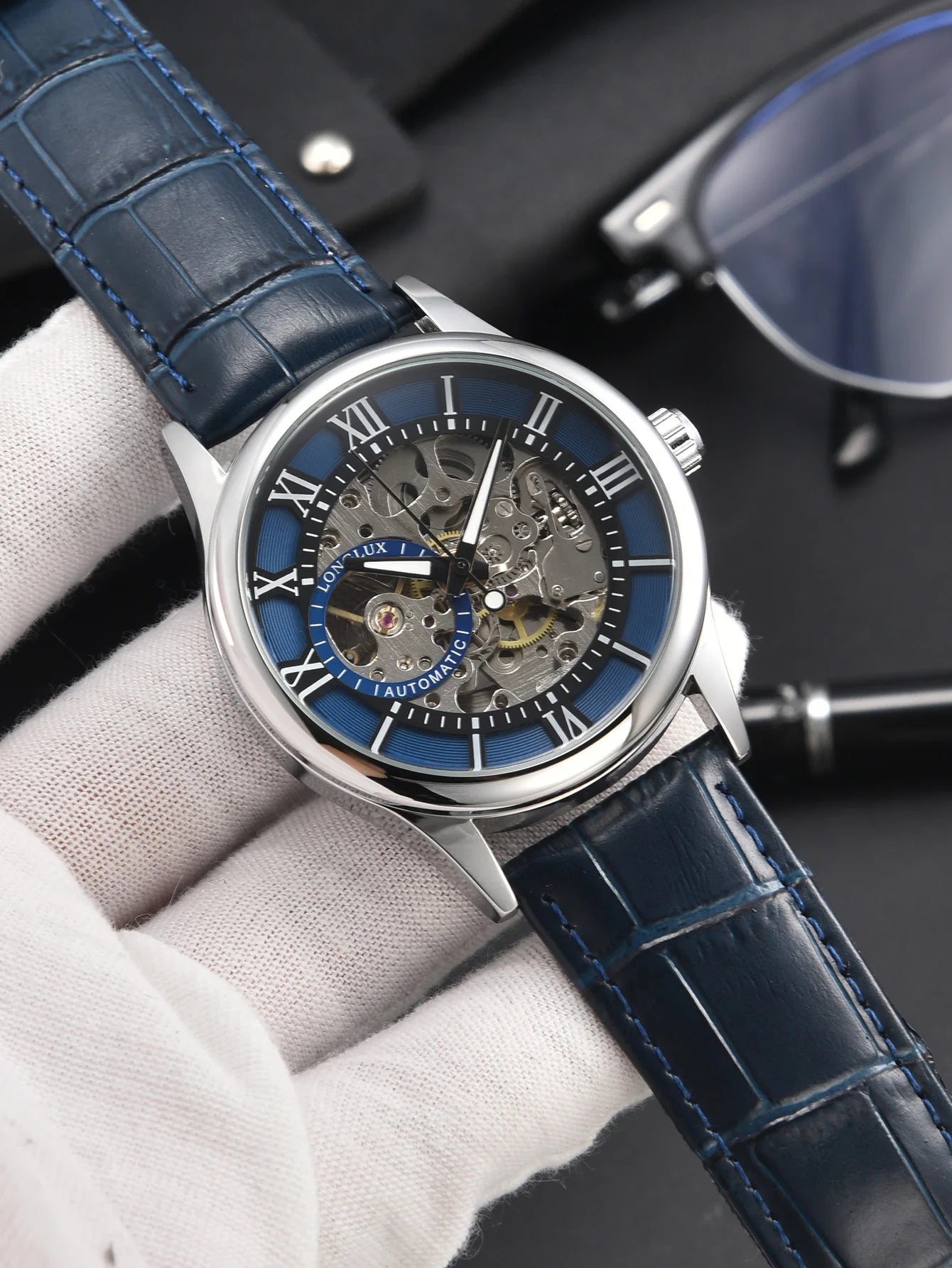 Longlux Midnight Gears Blue