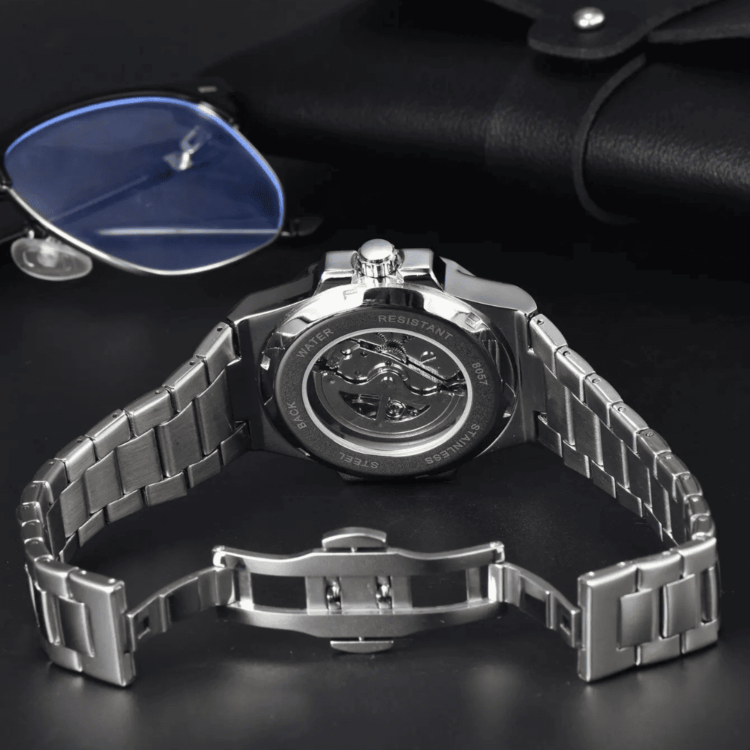 Relógio Longlux Infinity Skeleton