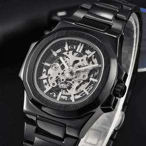 Relógio Infinity Skeleton Vanguard Black