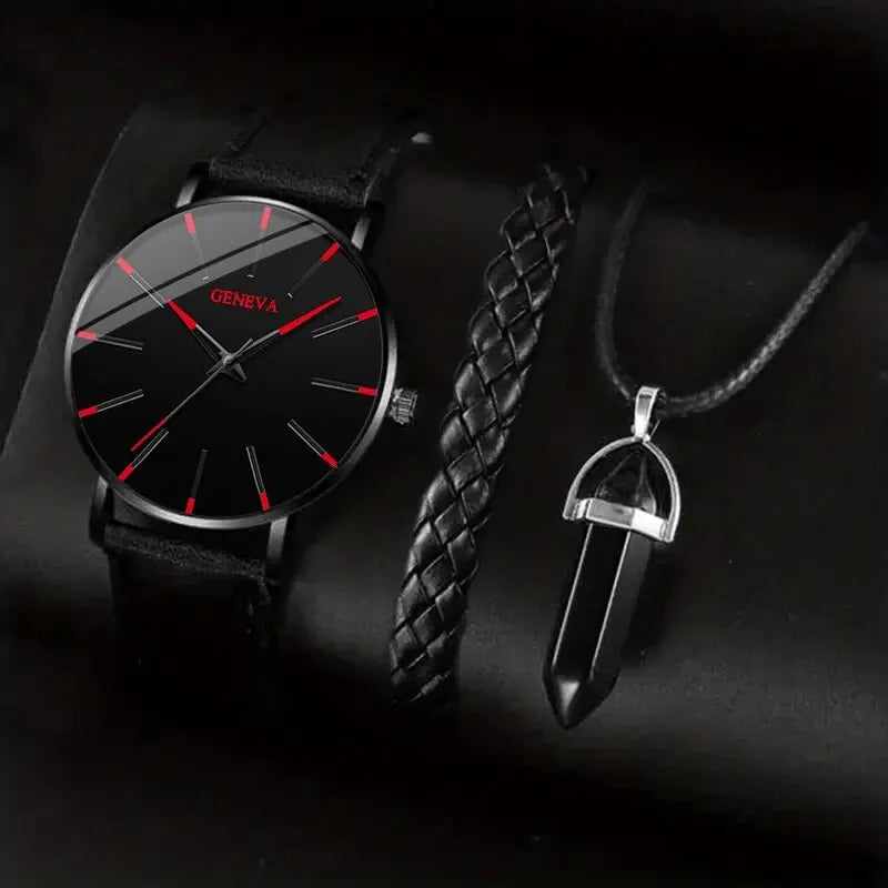 Relógio Titan (colar e pulseira Brinde)